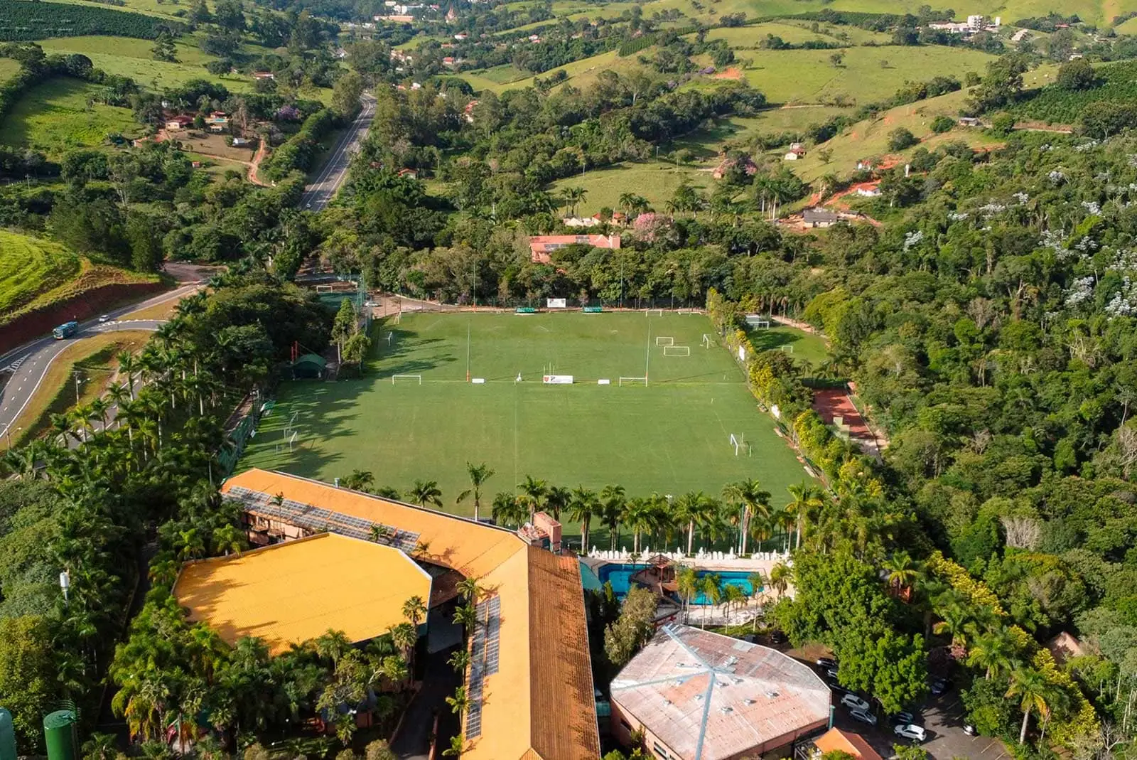Quadra de futebol